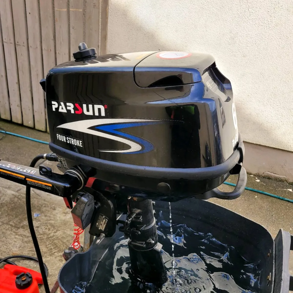 2022 parsun 6hp 4stroke Longshaft As new - Image 3