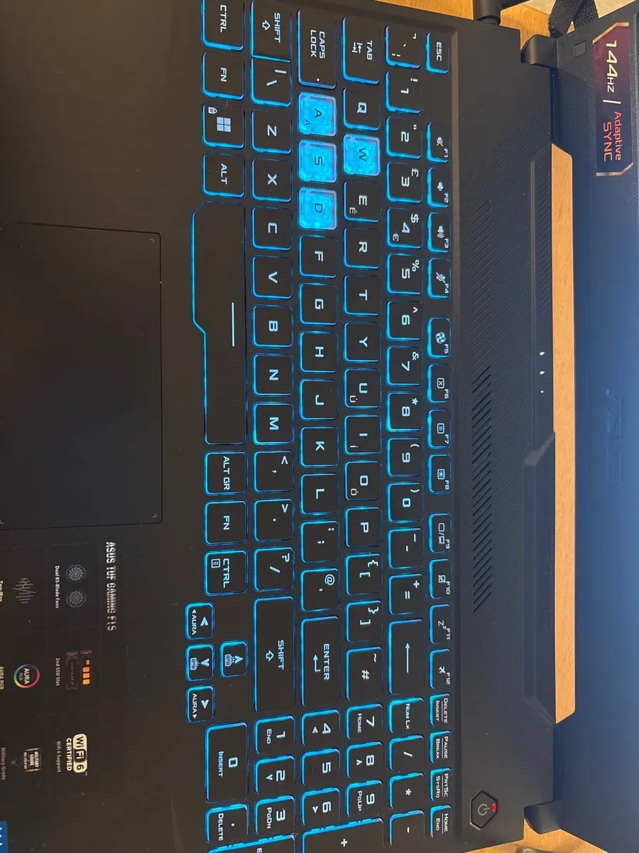 ASUS F15 Tuf Gaming Laptop - Image 2