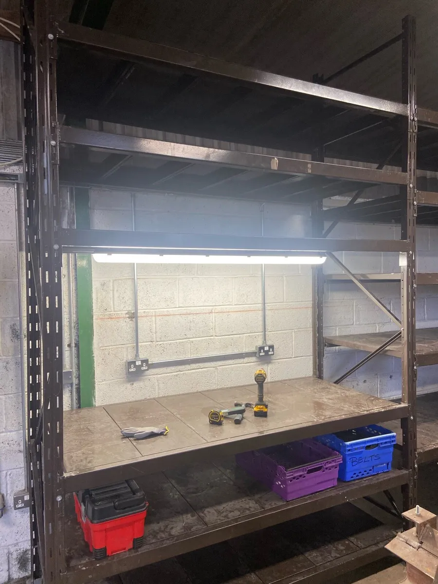 Workbench &shelving - Image 1