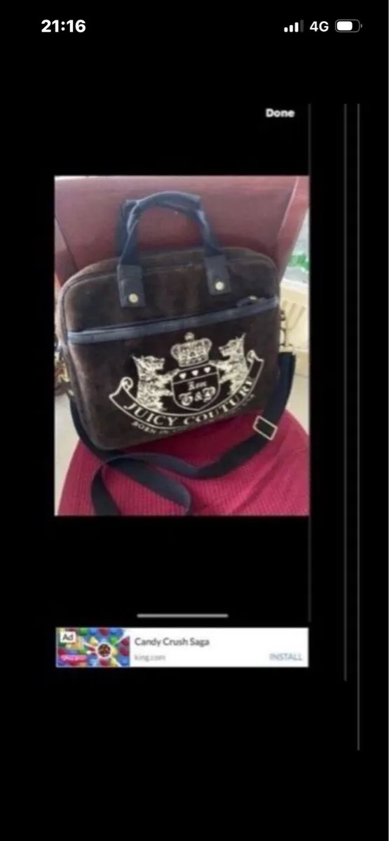 Juicy Couture Laptop/ Handbag - Image 1
