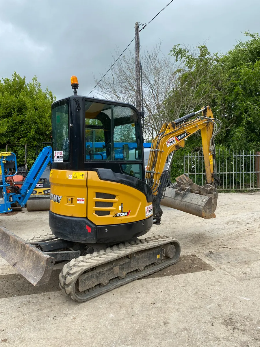 Sany SY26U Mini Excavator For Sale - Image 1