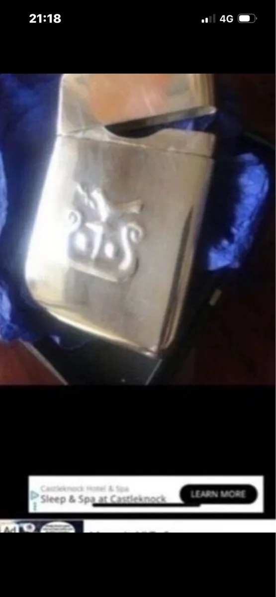 Silver AIB Business Card Holder - Image 3