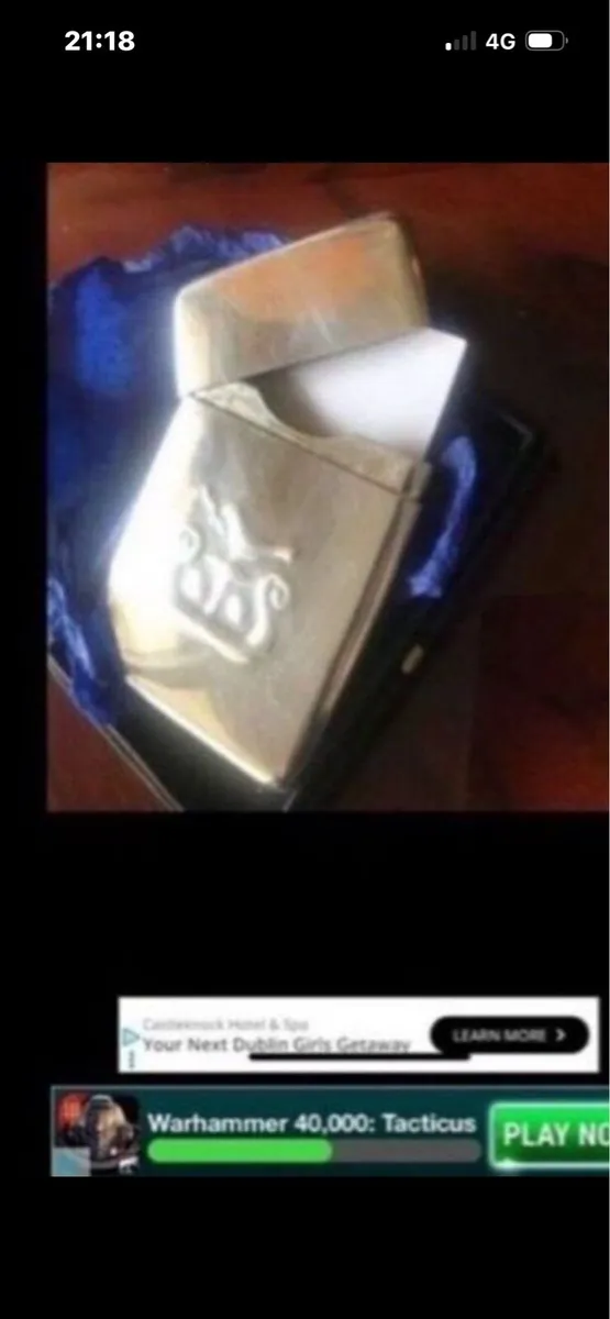 Silver AIB Business Card Holder - Image 4