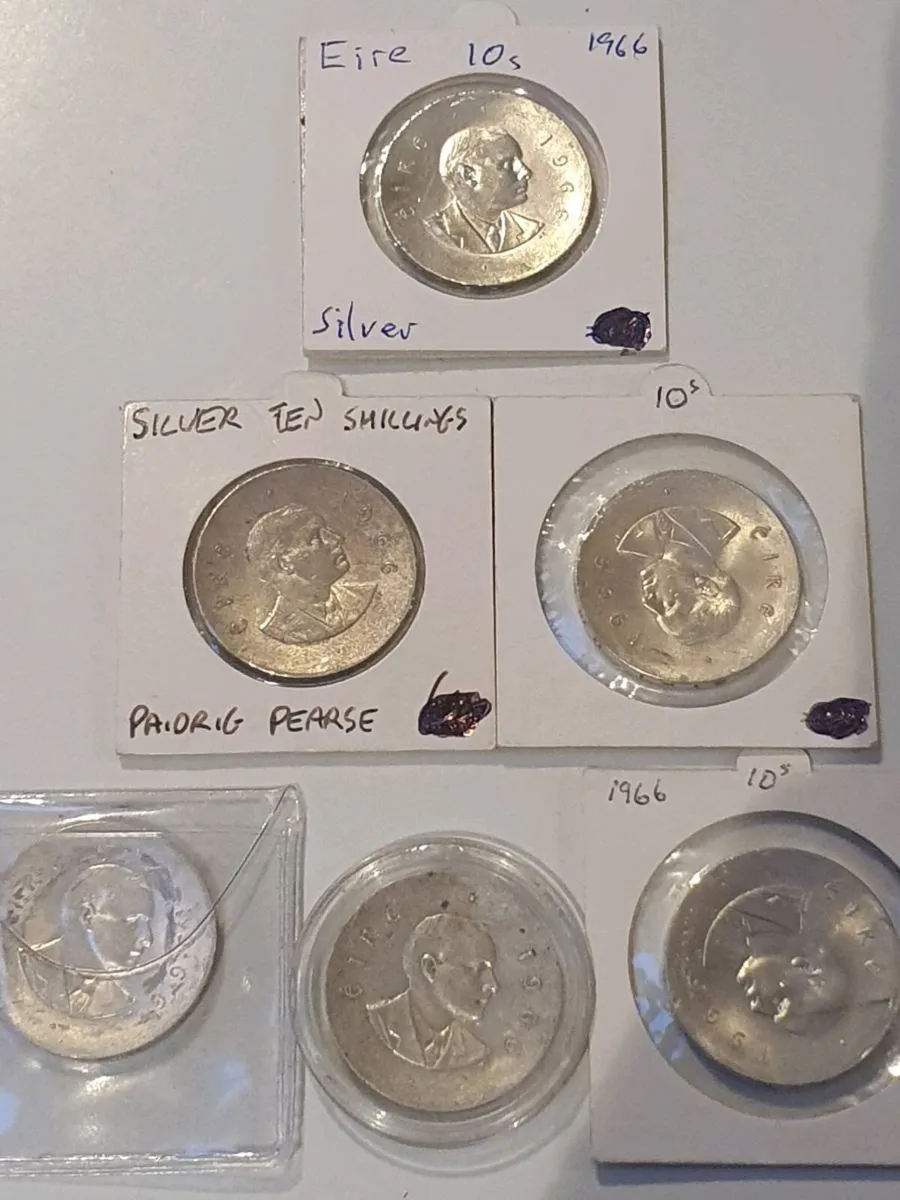 Padraig pearse silver coins - Image 1