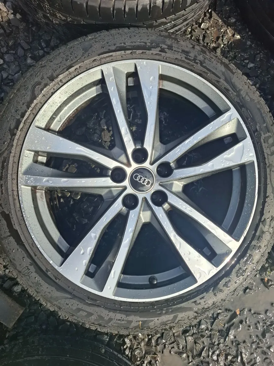 19" Genuine Audi A6 S Line Alloys with tyres - Image 1
