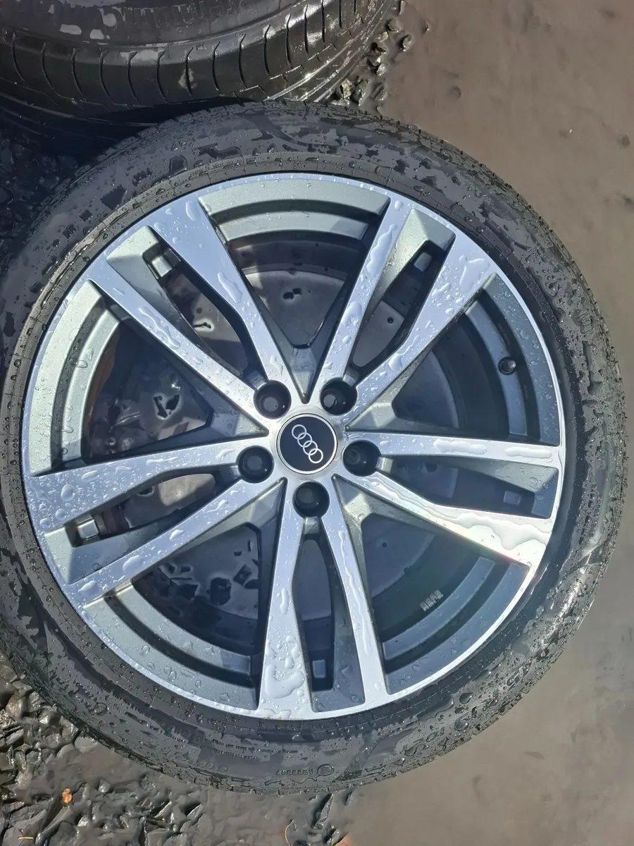 19" Genuine Audi A6 S Line Alloys with tyres - Image 3