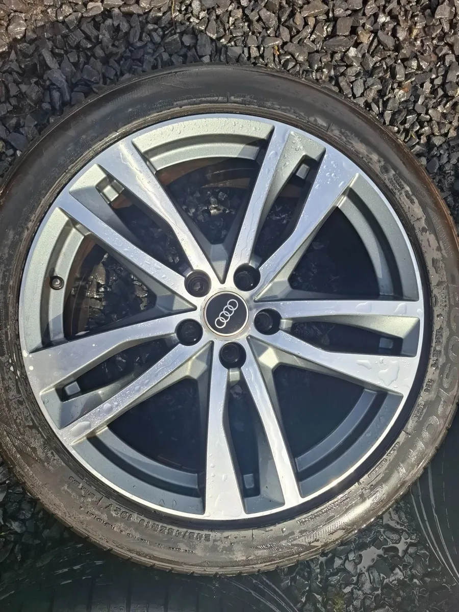 19" Genuine Audi A6 S Line Alloys with tyres - Image 2
