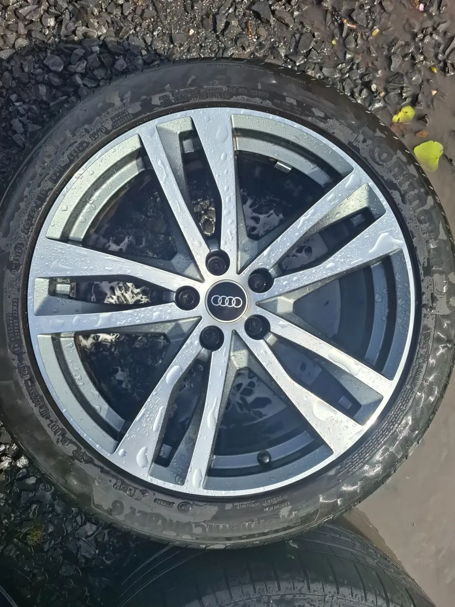 19" Genuine Audi A6 S Line Alloys with tyres - Image 4