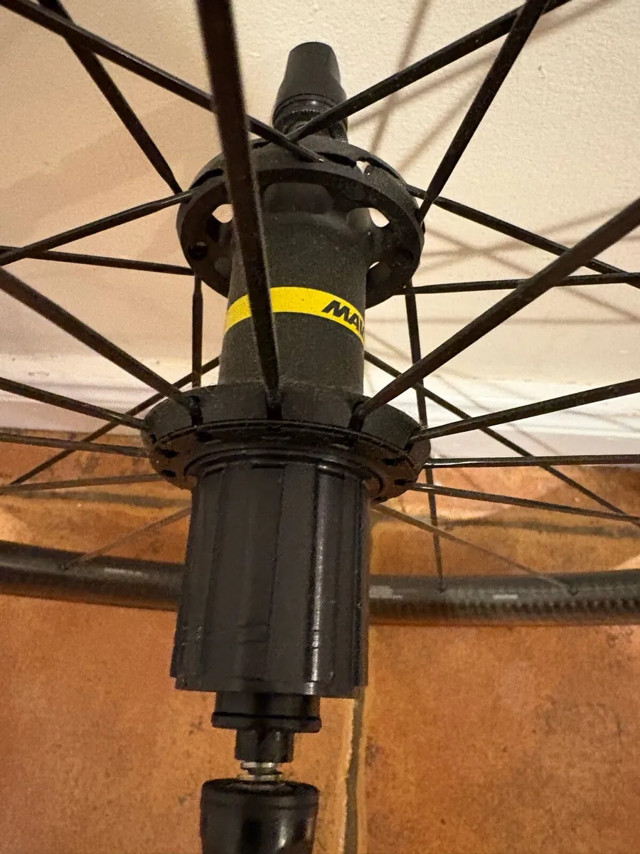 Mavic Cosmic SL 40 rim brake carbon wheelset - Image 2