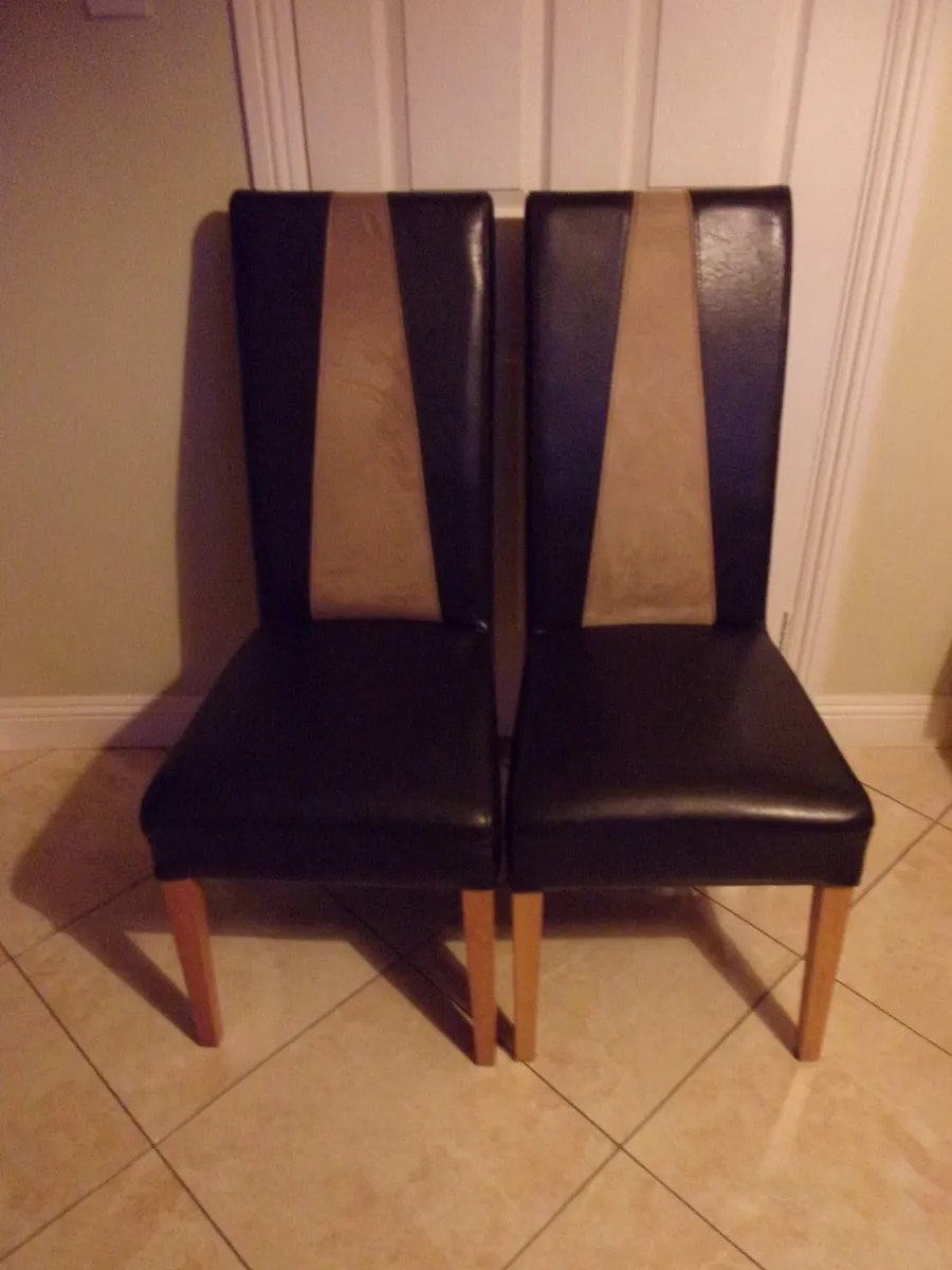 4 dining room chairs. - Image 2