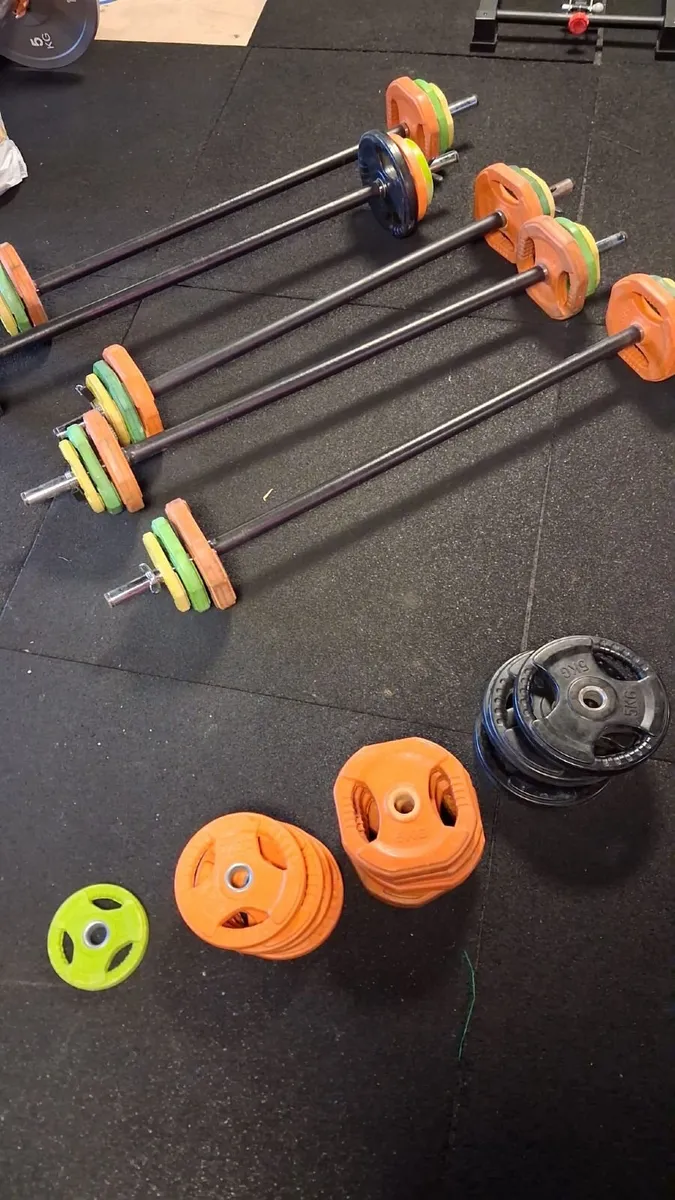 Bodypump bars and weights - Image 1