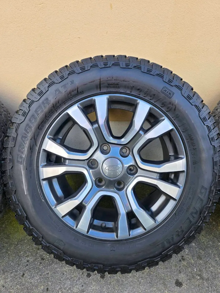 18" Ford Ranger Wildtrak alloys and tyres - Image 4