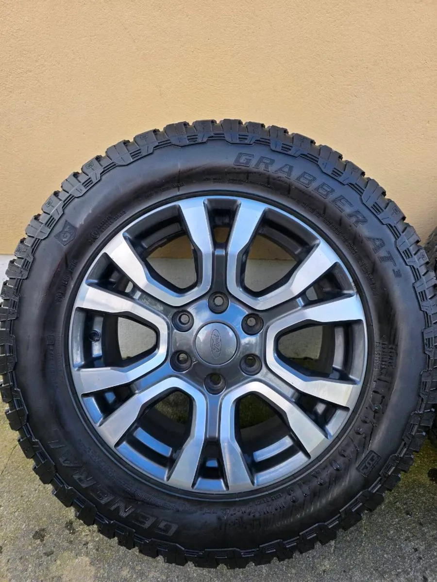 18" Ford Ranger Wildtrak alloys and tyres - Image 3