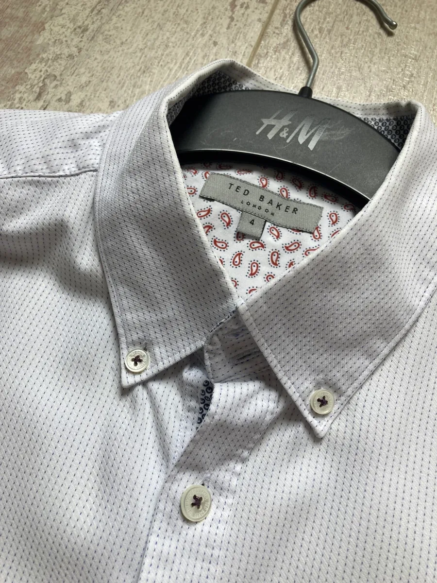 Ted Baker Men's Shirt Stripe size 4 - Image 2