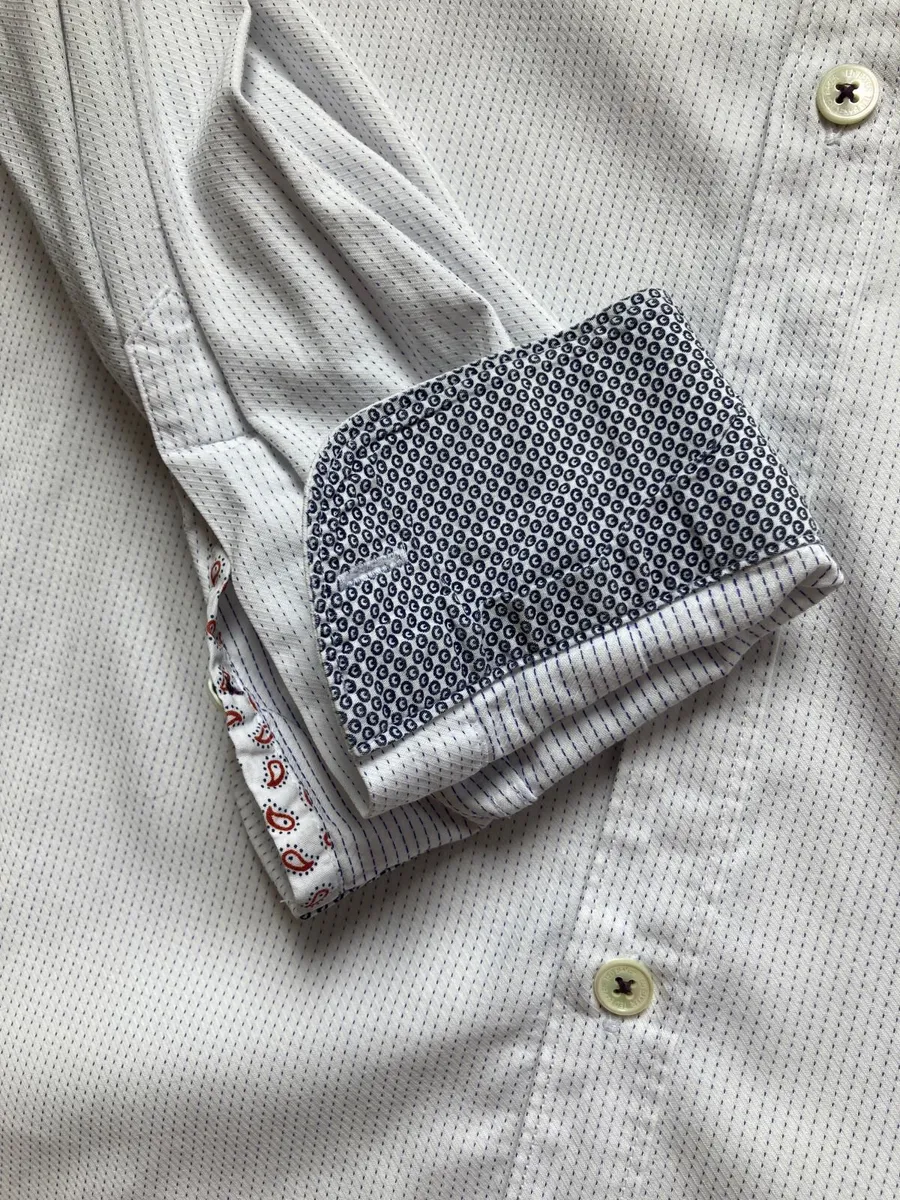 Ted Baker Men's Shirt Stripe size 4 - Image 3