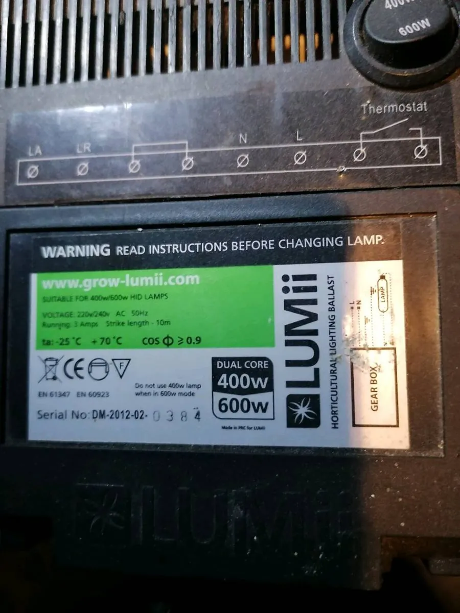 400/600W light ballast - Image 1