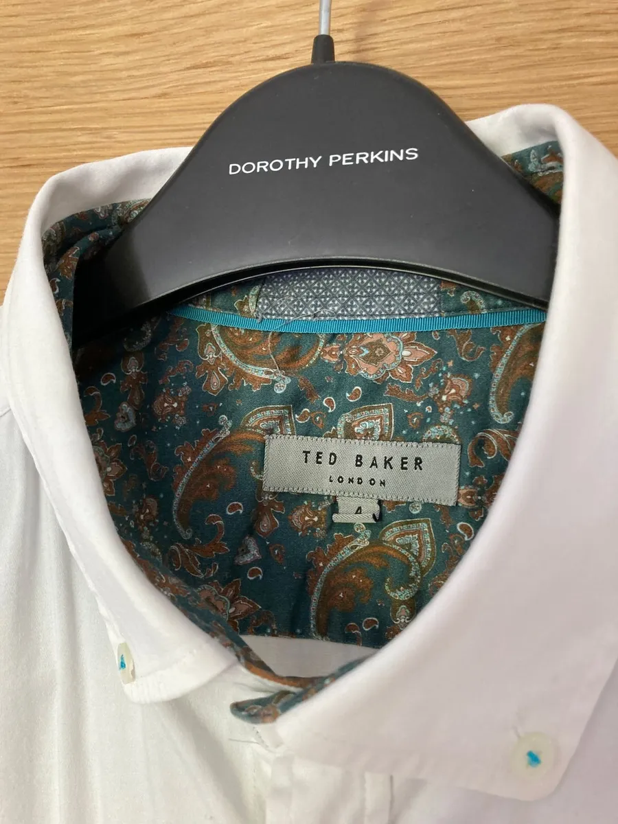 Ted Baker Men's Shirt White size 4 - Image 2