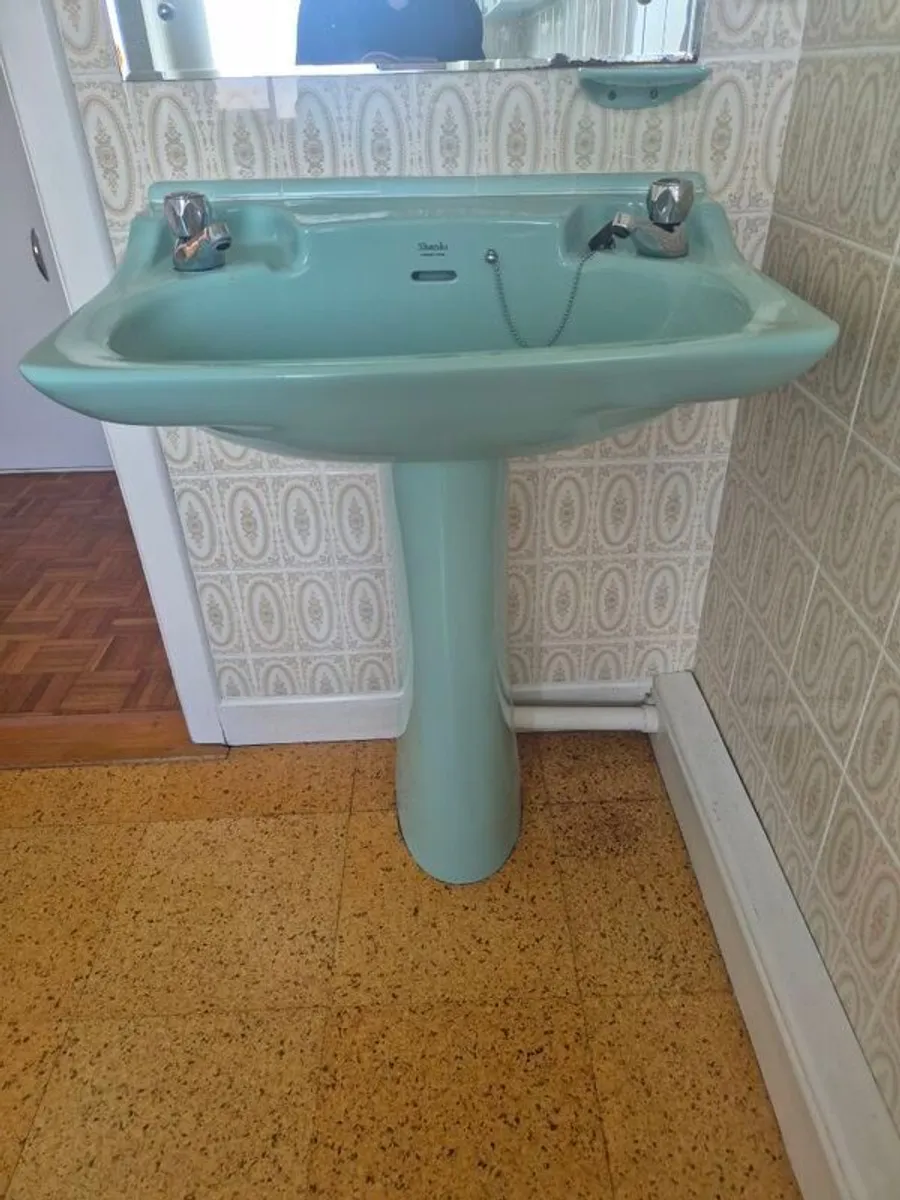 castiron bathroom mid century modern - Image 1