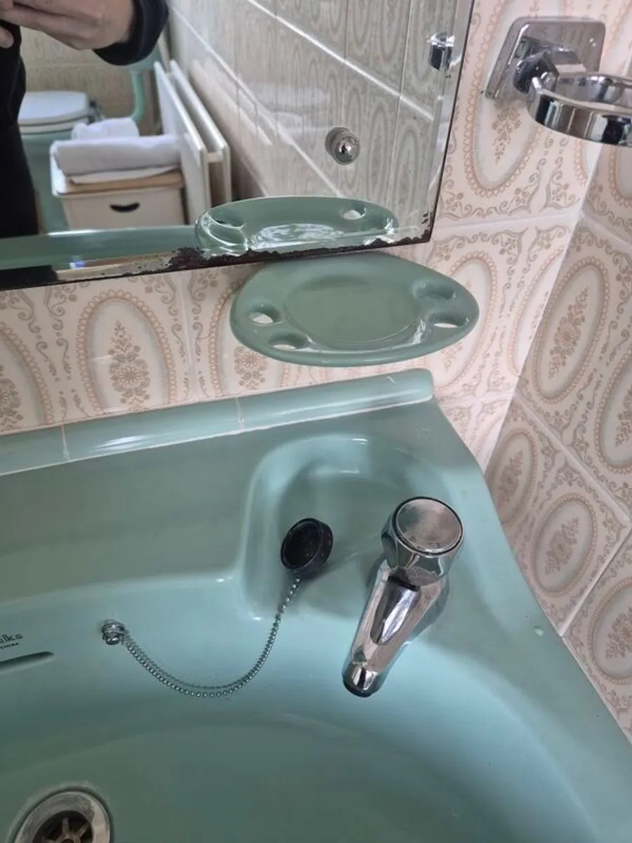 castiron bathroom mid century modern - Image 2