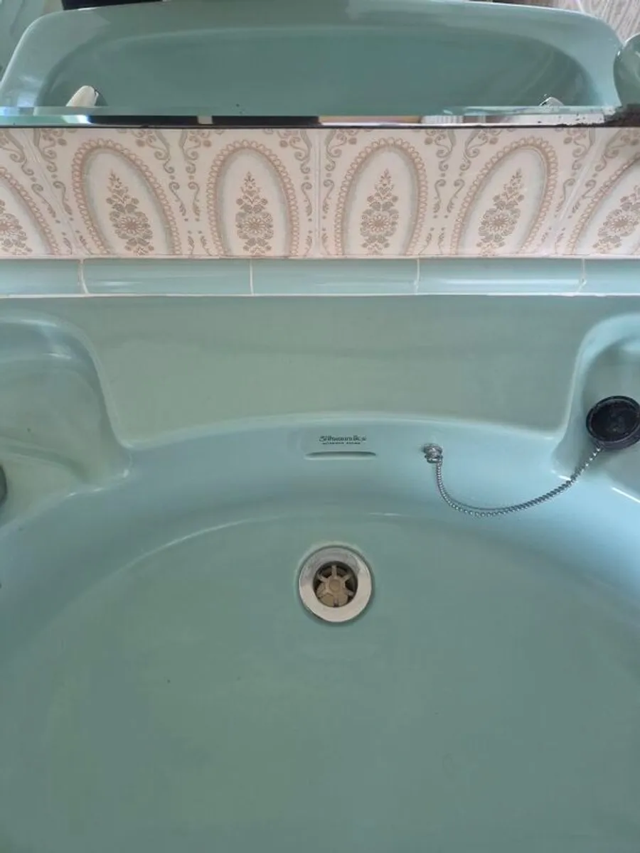 castiron bathroom mid century modern - Image 3