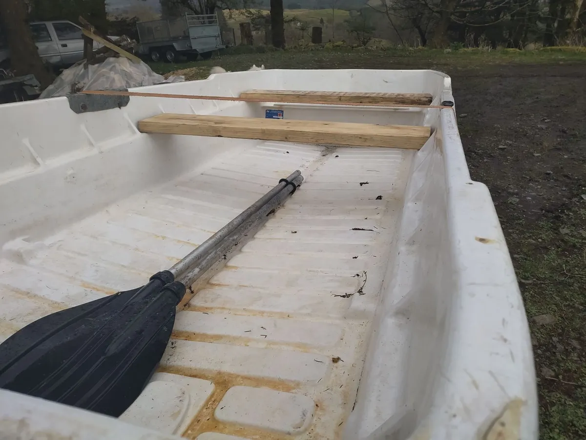 10FT DORY BOAT/TRAILER + 1959 DUCATI 2 STROKE - Image 4