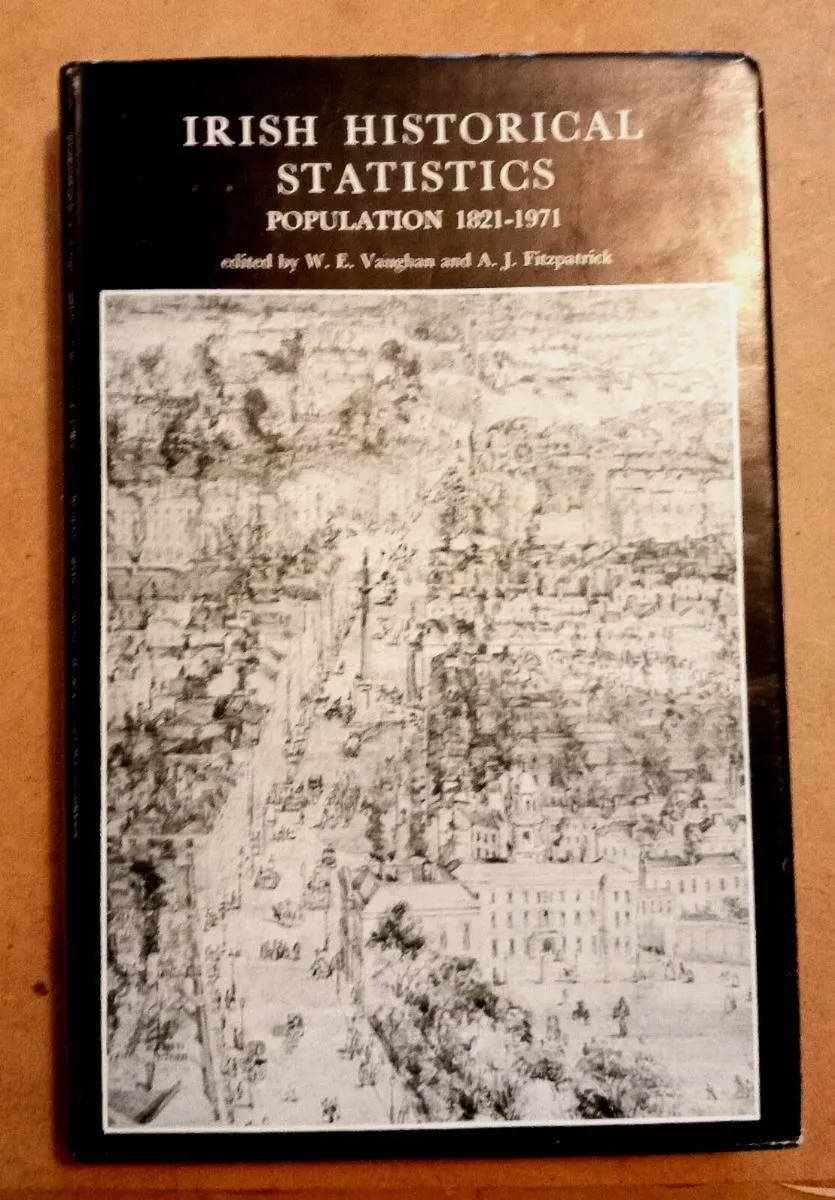 Irish History Statistics 1821 1971 Book - Image 1