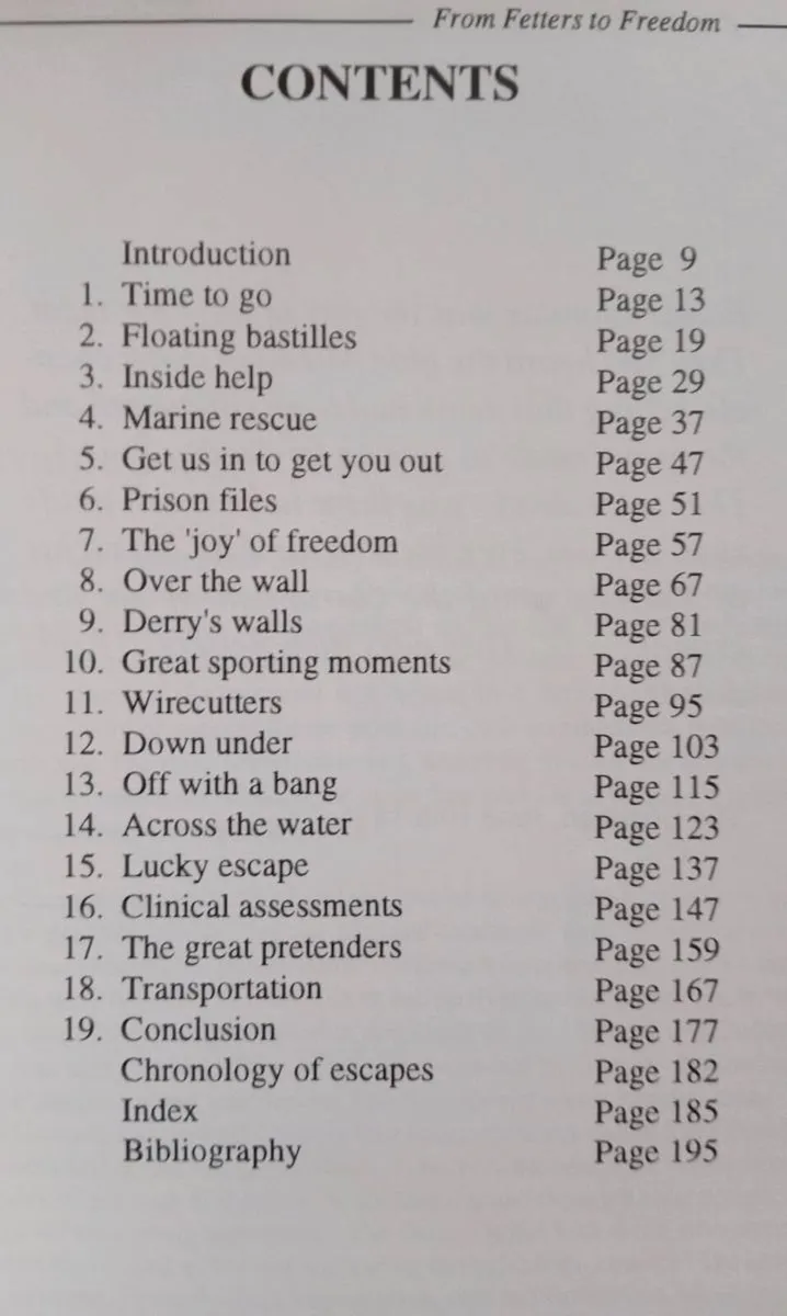 From Fetters to Freedom Irish Jailbreaks Story - Image 2