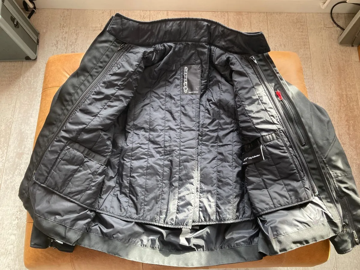 Alpinestars textile motorcycle jacket medium - Image 4