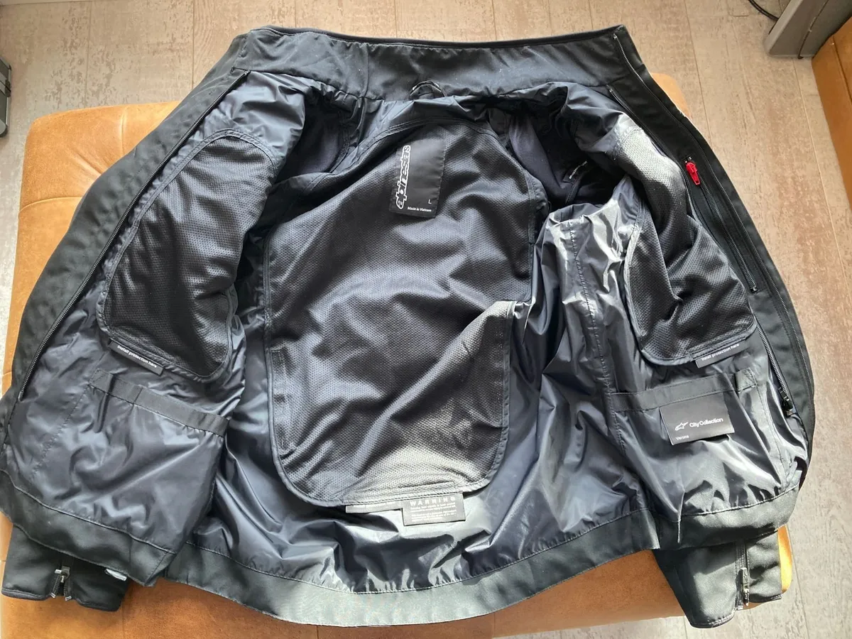 Alpinestars textile motorcycle jacket medium - Image 3