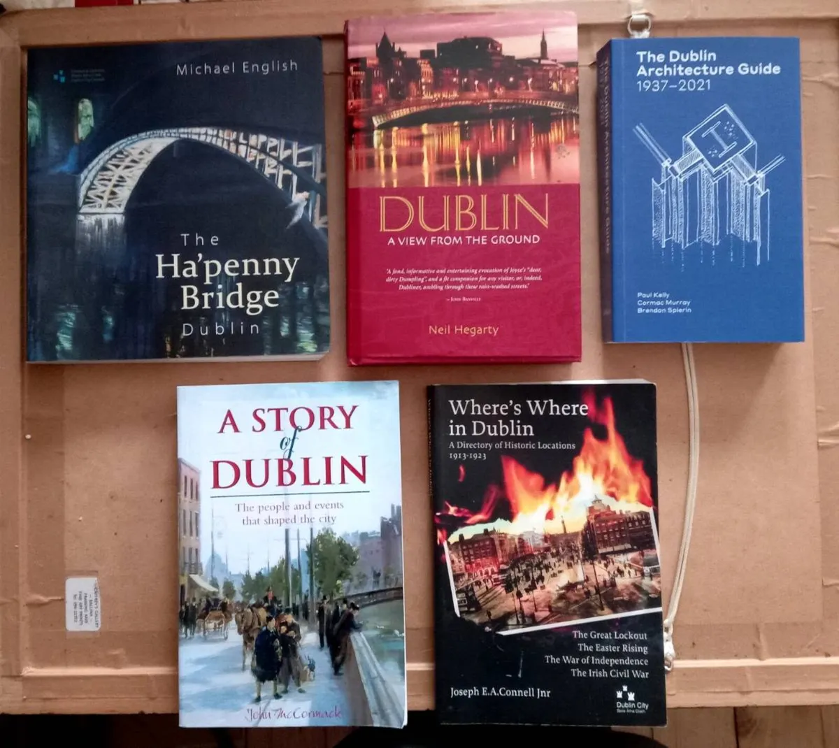 Five Dublin Themed Books