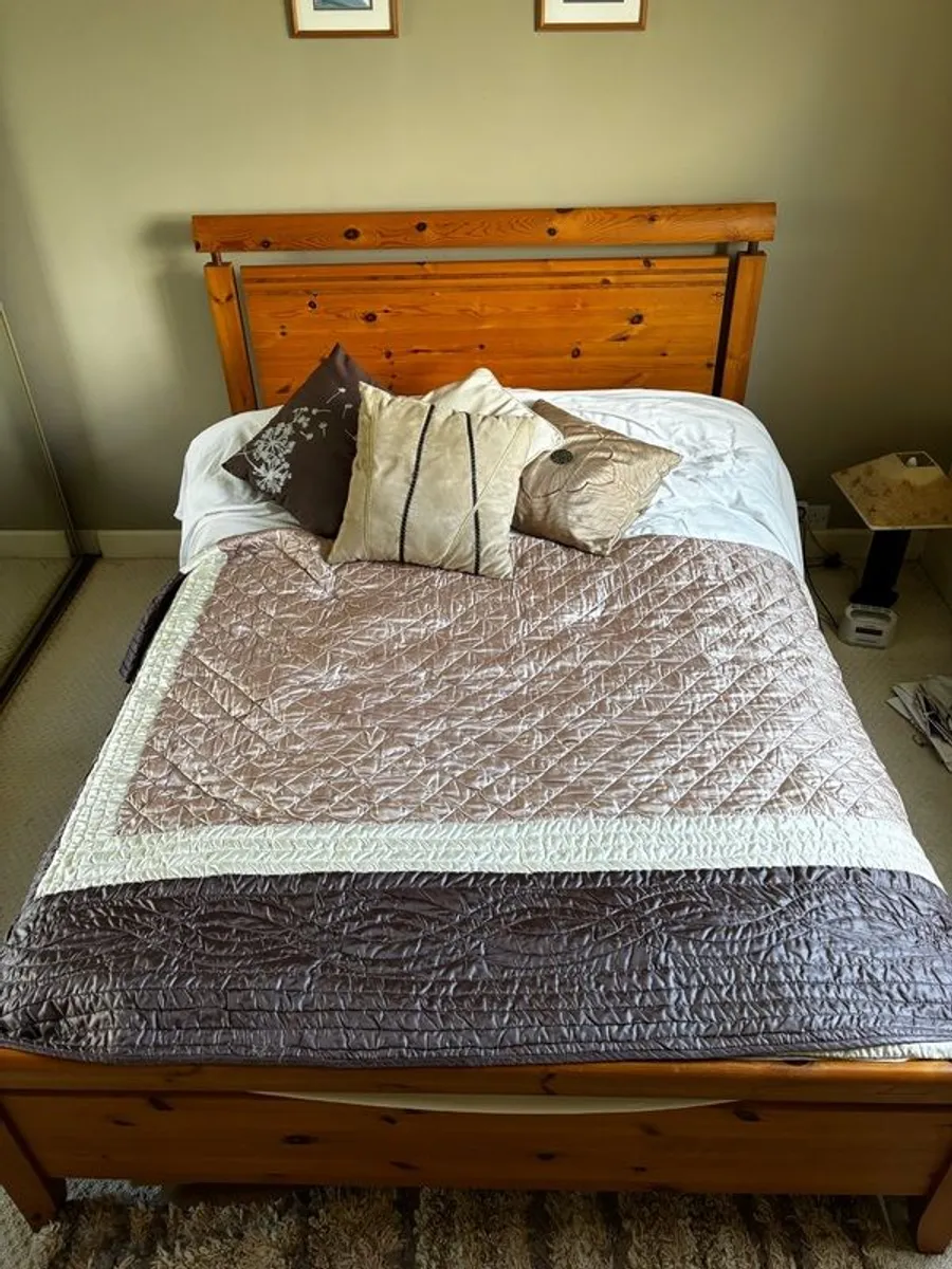 bed 4.6 foot double - Image 1