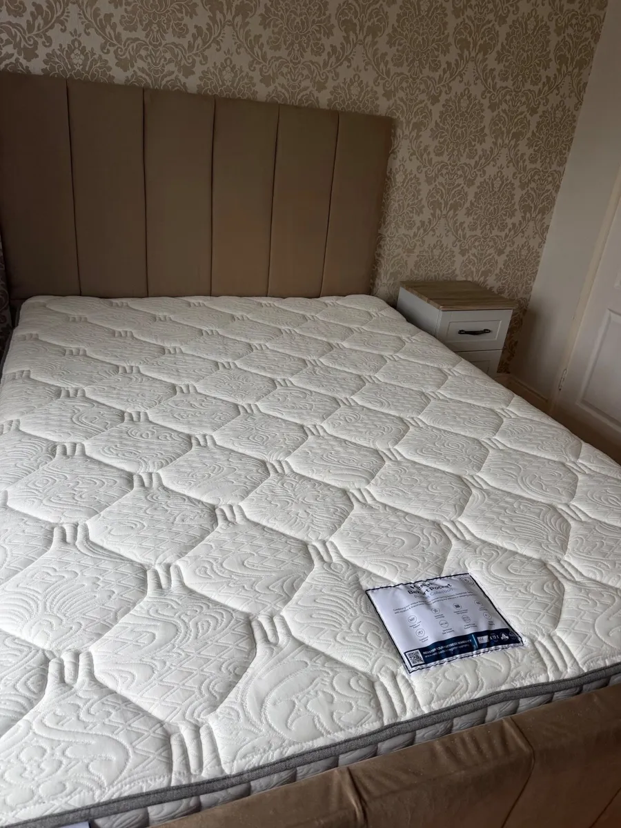 King Size Bed & Respa Mattress - Image 2