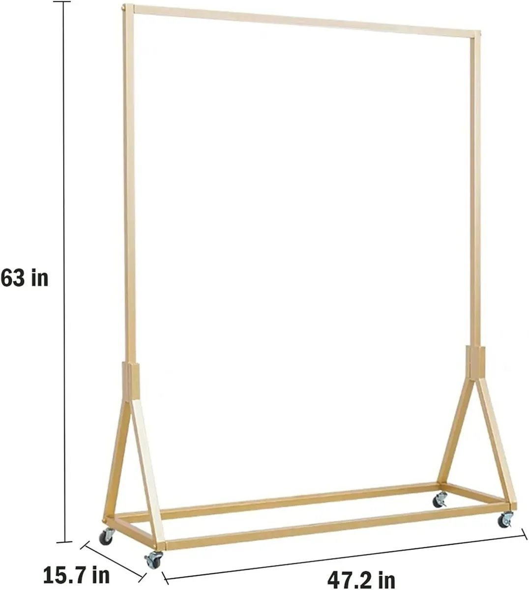 Clothing Store Modern Rolling Display Stands with - Image 3