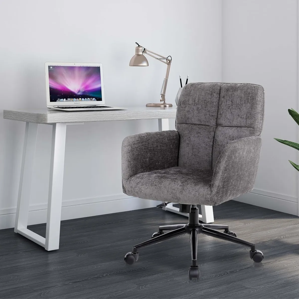 Desk Chair 360 degrees Swivel Office with - Image 2