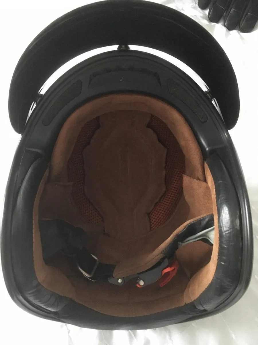 Biker Jacket, Helmet, Gloves - Image 4