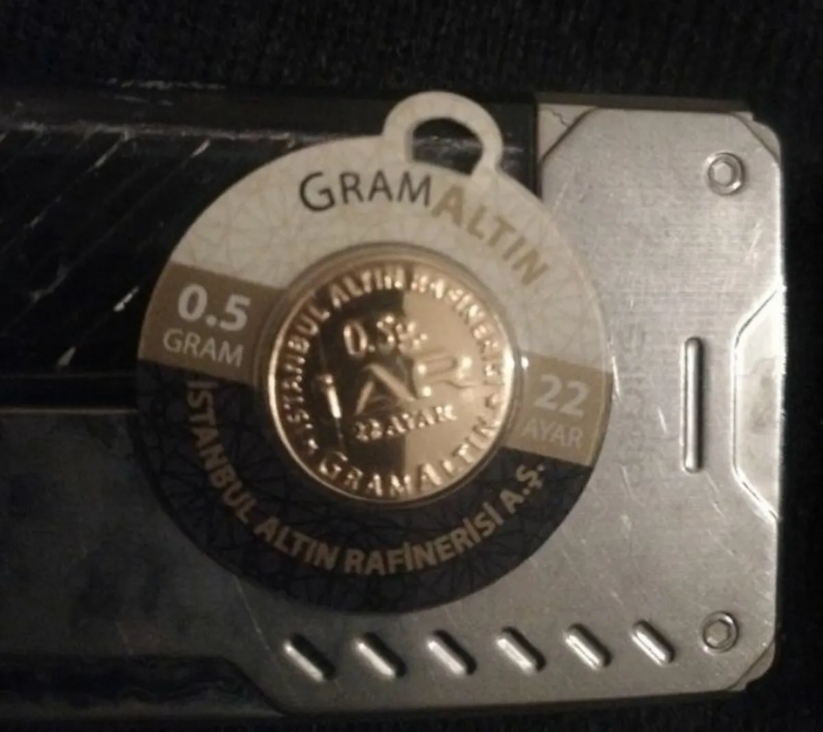 22 CT GOLD 0.5 TURKISH GOLD. 999.9 - Image 1