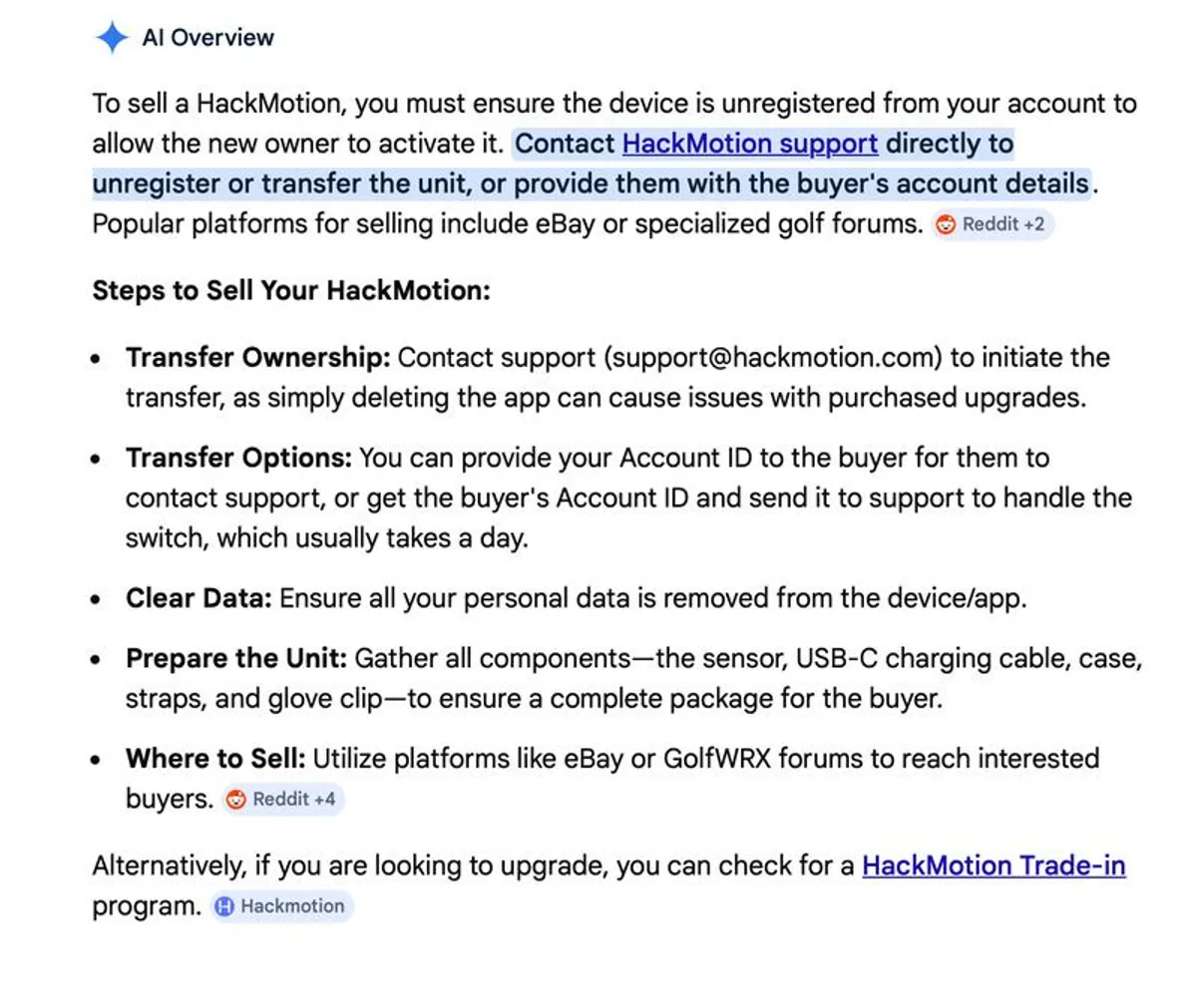 Hackmotion 3 Golf Swing Analyzer - Image 3