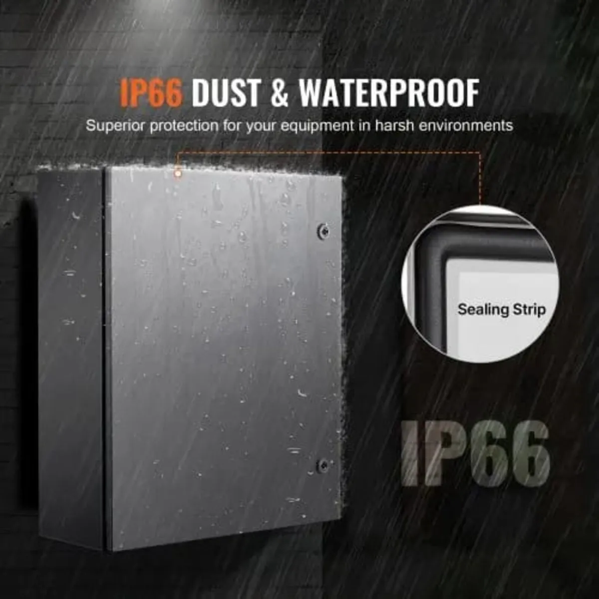 Steel Electrical Box, 60x50x20 cm, 304 Stainless S - Image 4