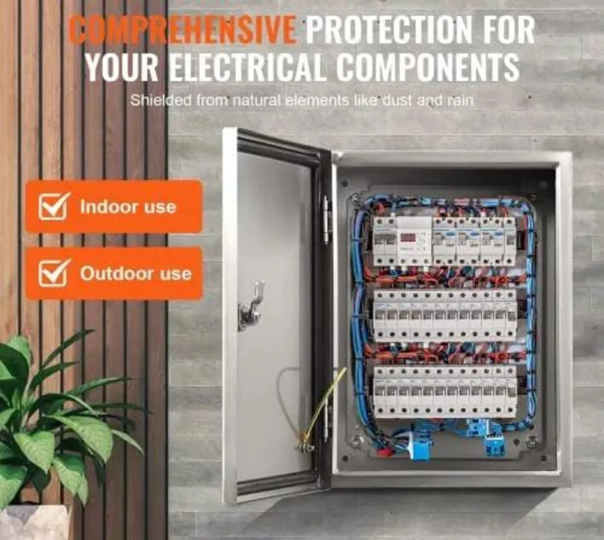 Steel Electrical Box, 50.8 x 40.6 x 20.3 cm, 304 S - Image 3