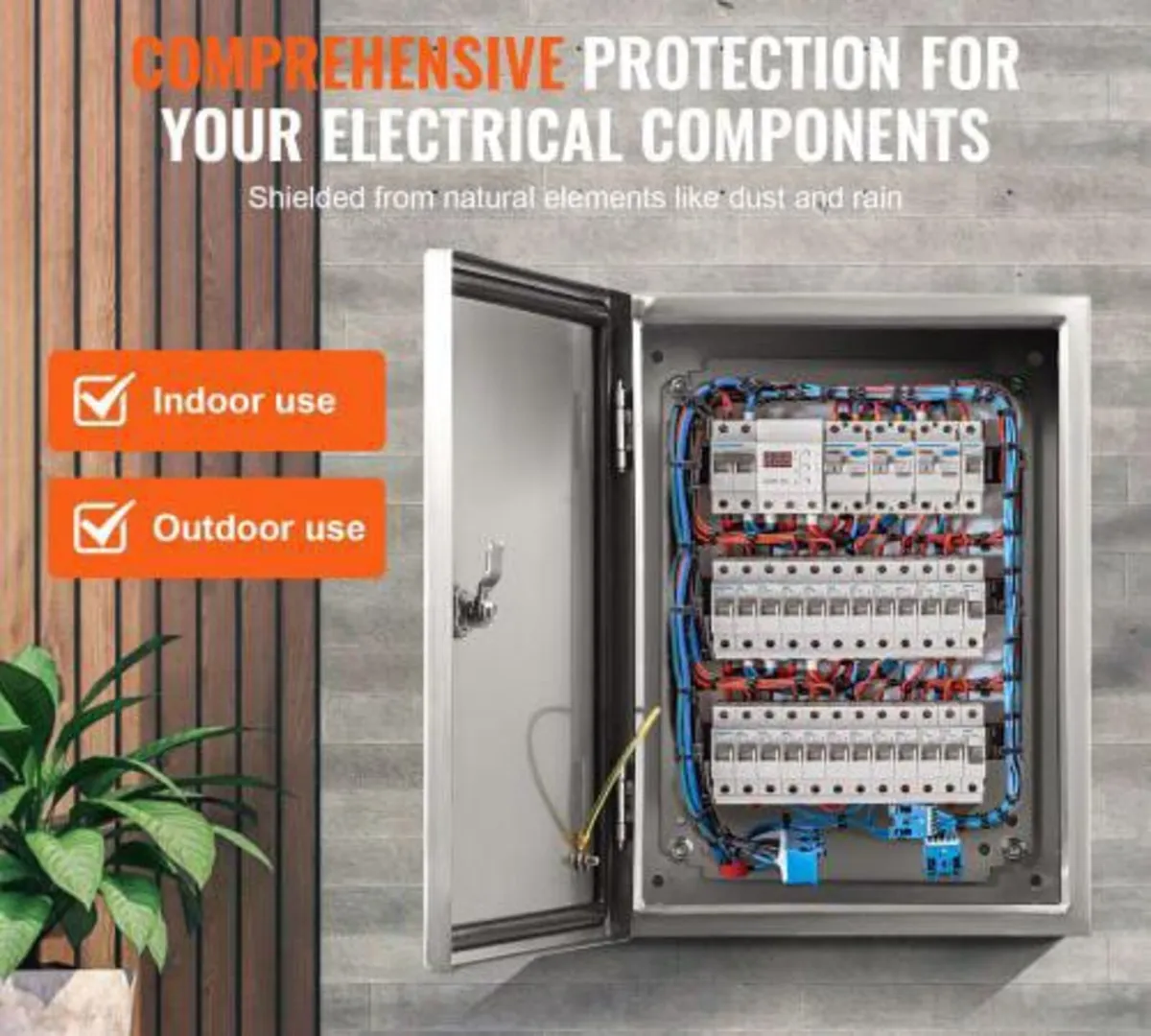 Steel Electrical Box, 40.6 x 30.5 x 15.2 cm, 304 S - Image 3