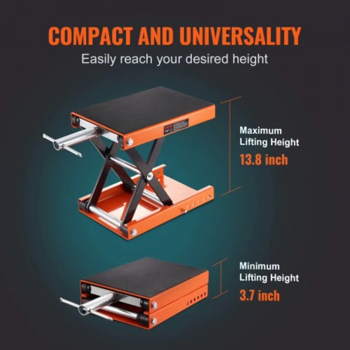 Motorcycle Scissor Jack Lift 499.5 kg Wide Deck Ho - Image 3