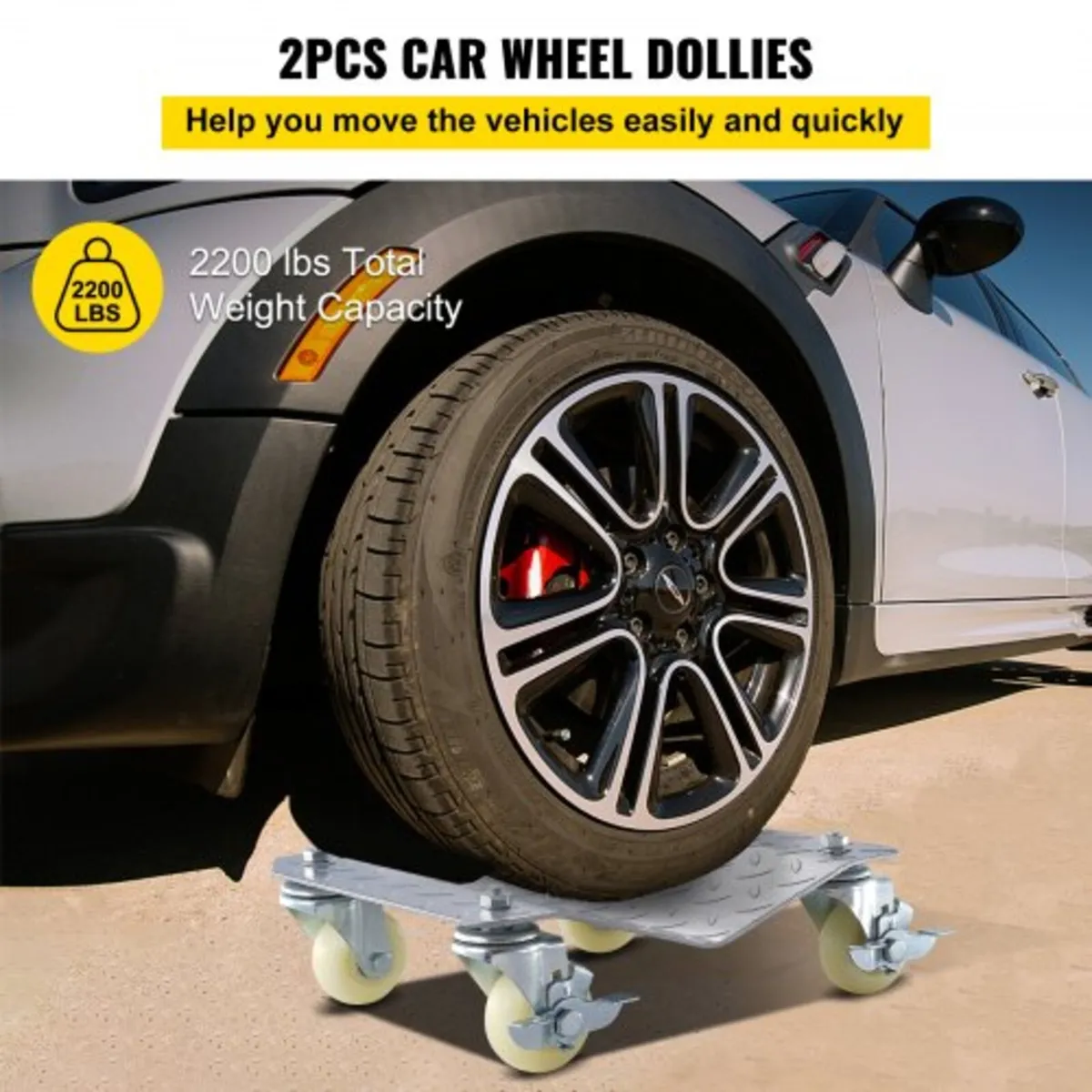 Vehicle Positioning Wheel Dollies - 680Kg Per Doll - Image 2