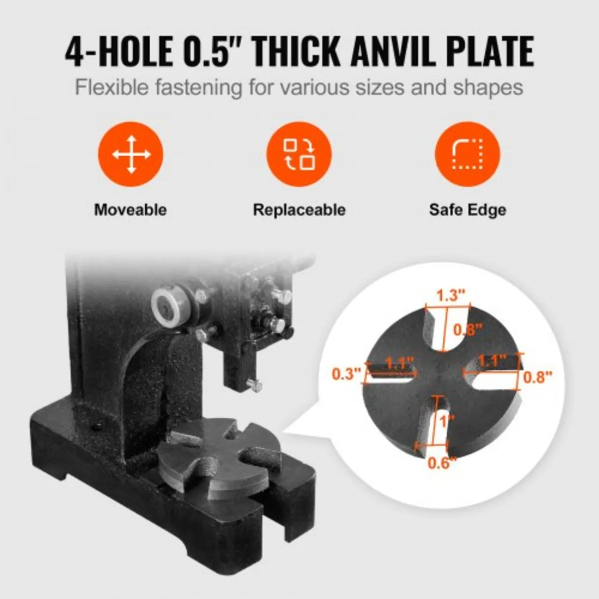 Arbor Press, 1 Ton Manual Arbor Press, 15 cm Maxim - Image 2
