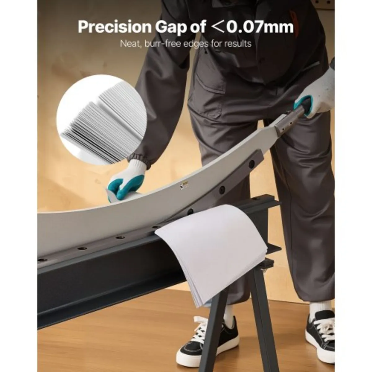 Guillotine Shear, 1000 mm Bed Width Benchtop Cutte - Image 4