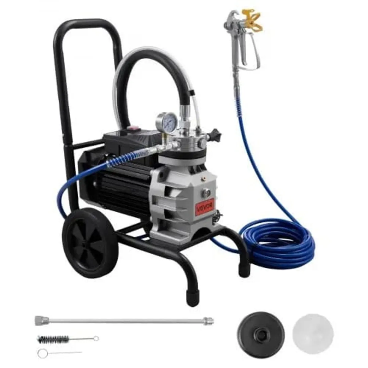 Diaphragm Airless Paint Sprayer, 1500 W Efficient - Image 1