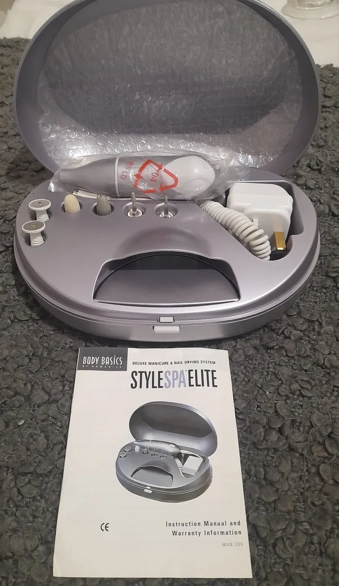 Body Basics by HoMedics Deluxe Manicure & Nail Dry - Image 3