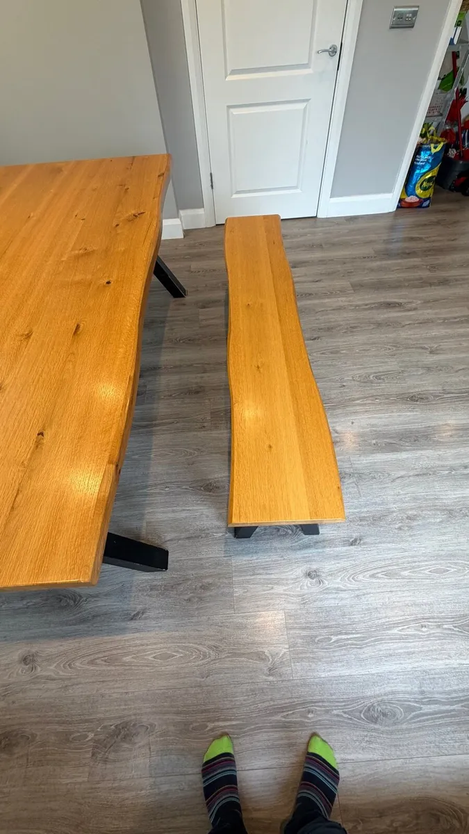 Dining table and Bench - Image 4