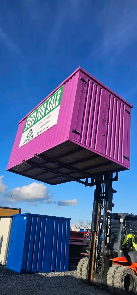 Steel Storage units, flatpack container sheds - Image 3