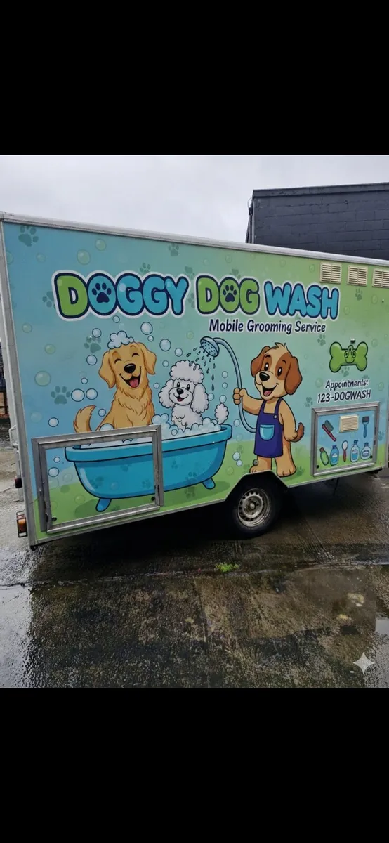 Dog wash trailer - Image 1