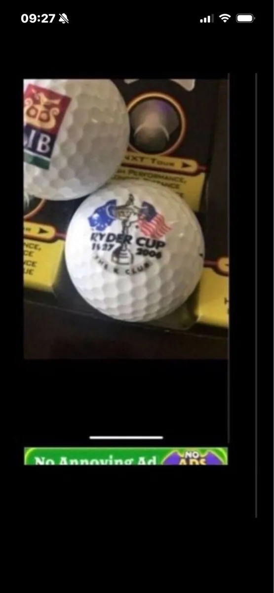 Ryder Cup 2006 Golf Balls - Image 1